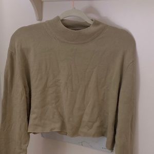 Cozy cropped sweater
